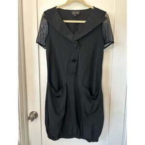 Melanie Di Modo Parachute 80s Style Vintage Dress Women’s sz 10‎